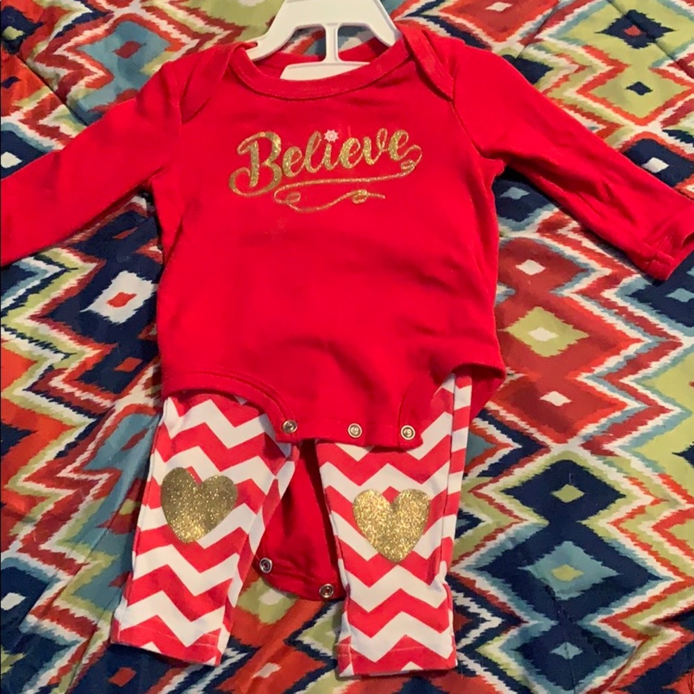 Believe onesie set